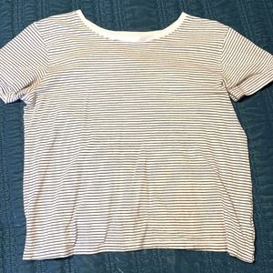 Black and white striped t shirt